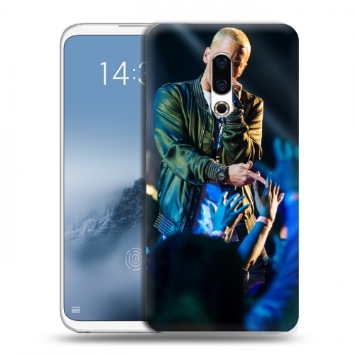 Дизайнерский силиконовый чехол для Meizu 16th Plus Eminem