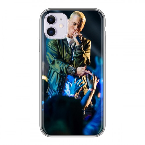 Дизайнерский силиконовый чехол для Iphone 11 Eminem