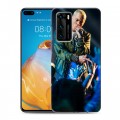 Дизайнерский пластиковый чехол для Huawei P40 Eminem