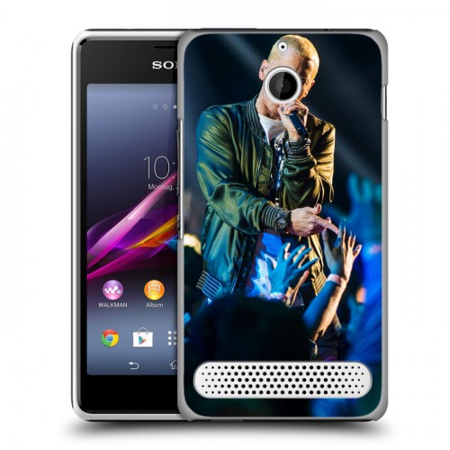 Дизайнерский силиконовый чехол для Sony Xperia E1 Eminem