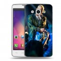 Дизайнерский пластиковый чехол для LG L60 Eminem