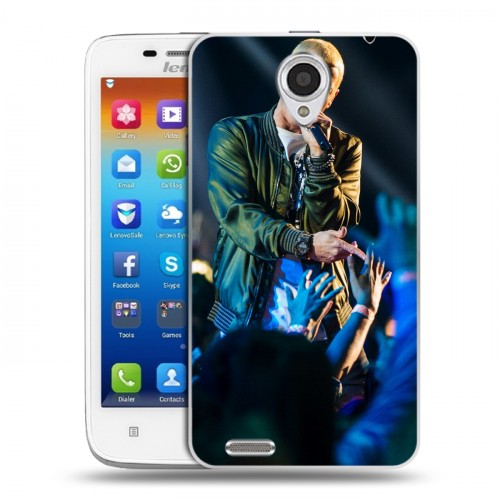 Дизайнерский пластиковый чехол для Lenovo S650 Ideaphone Eminem