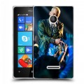 Дизайнерский пластиковый чехол для Microsoft Lumia 435 Eminem