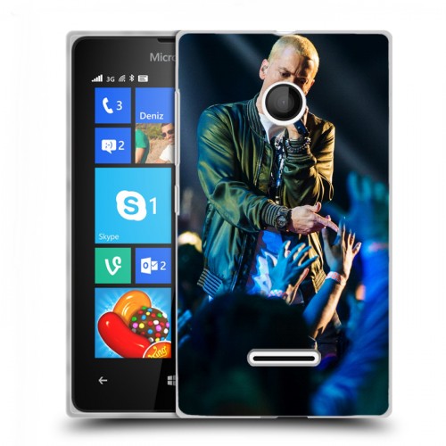 Дизайнерский пластиковый чехол для Microsoft Lumia 435 Eminem