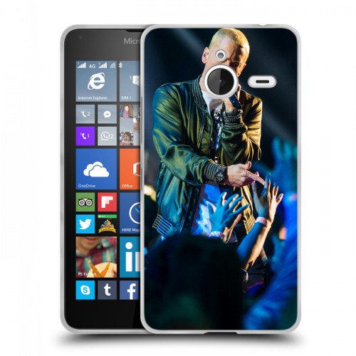 Дизайнерский пластиковый чехол для Microsoft Lumia 640 XL Eminem