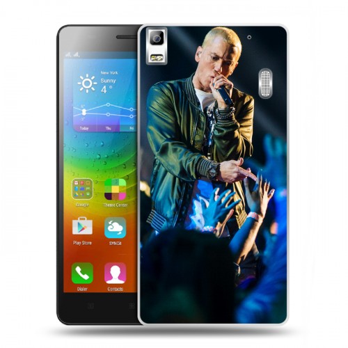 Дизайнерский пластиковый чехол для Lenovo A7000 Eminem