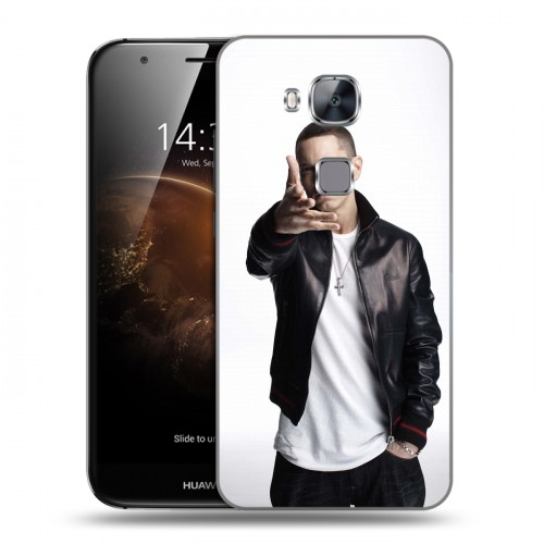 Дизайнерский пластиковый чехол для Huawei G8 Eminem