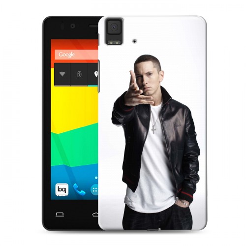 Дизайнерский силиконовый чехол для BQ Aquaris E4.5 Eminem