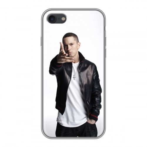 Дизайнерский силиконовый чехол для Iphone 7 Eminem