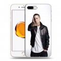 Дизайнерский пластиковый чехол для Iphone 7 Plus / 8 Plus Eminem