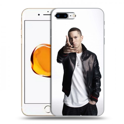 Дизайнерский силиконовый чехол для Iphone 7 Plus / 8 Plus Eminem