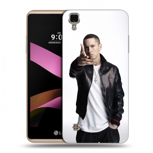 Дизайнерский пластиковый чехол для LG X Style Eminem