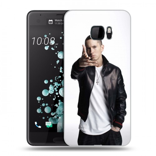 Дизайнерский пластиковый чехол для HTC U Ultra Eminem