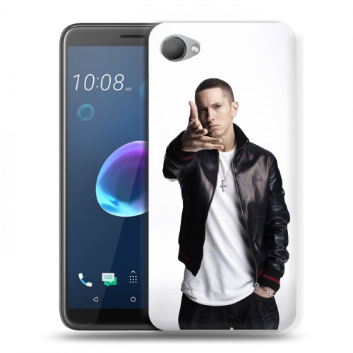 Дизайнерский пластиковый чехол для HTC Desire 12 Eminem