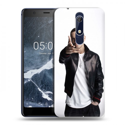 Дизайнерский пластиковый чехол для Nokia 5.1 Eminem