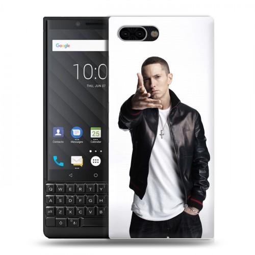 Дизайнерский пластиковый чехол для BlackBerry KEY2 Eminem