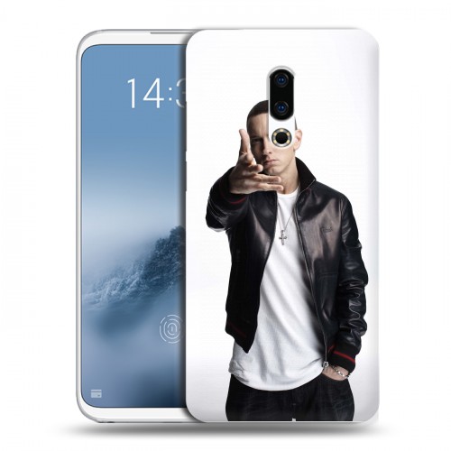 Дизайнерский пластиковый чехол для Meizu 16th Plus Eminem