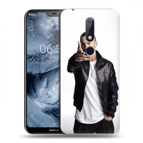 Дизайнерский пластиковый чехол для Nokia 6.1 Plus Eminem