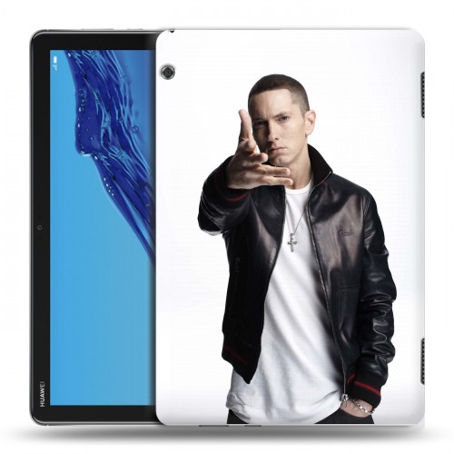 Дизайнерский силиконовый с усиленными углами чехол для Huawei MediaPad T5 Eminem