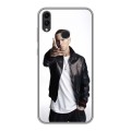 Дизайнерский силиконовый чехол для Huawei Honor 8C Eminem