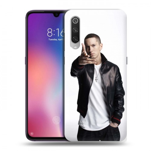 Дизайнерский силиконовый с усиленными углами чехол для Xiaomi Mi9 Eminem