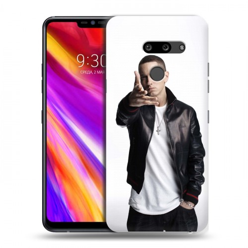 Дизайнерский пластиковый чехол для LG G8 ThinQ Eminem