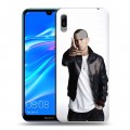 Дизайнерский пластиковый чехол для Huawei Y6 (2019) Eminem