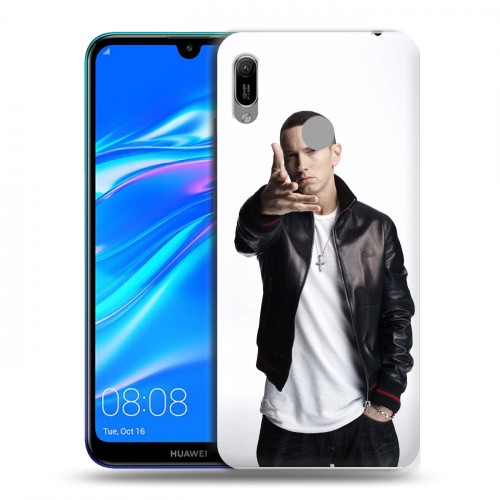 Дизайнерский пластиковый чехол для Huawei Y6 (2019) Eminem