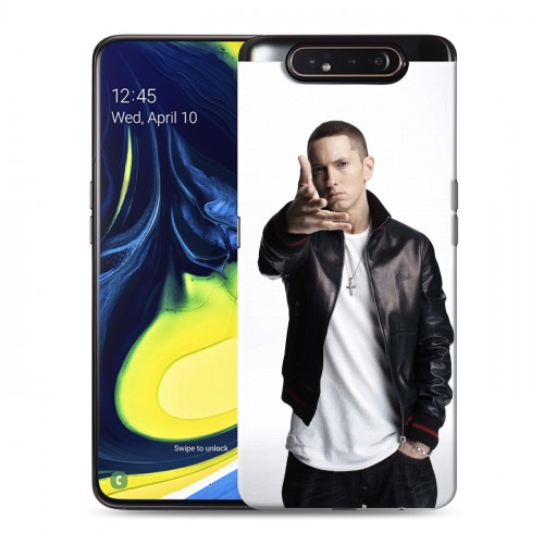 Дизайнерский пластиковый чехол для Samsung Galaxy A80 Eminem