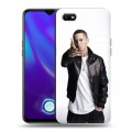 Дизайнерский силиконовый с усиленными углами чехол для OPPO A1k Eminem