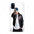 Дизайнерский силиконовый чехол для Samsung Galaxy M30s Eminem