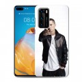 Дизайнерский пластиковый чехол для Huawei P40 Eminem