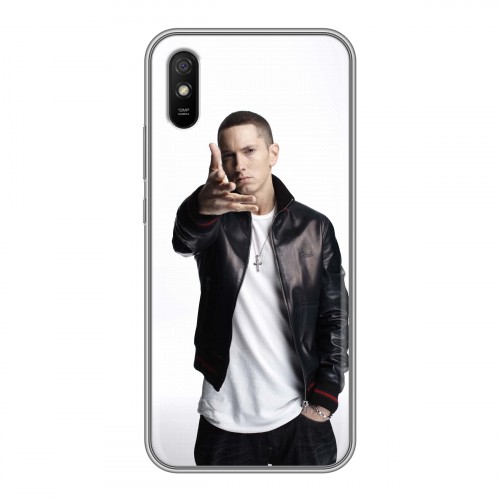 Дизайнерский силиконовый чехол для Xiaomi RedMi 9A Eminem