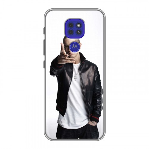 Дизайнерский силиконовый чехол для Motorola Moto G9 Play Eminem