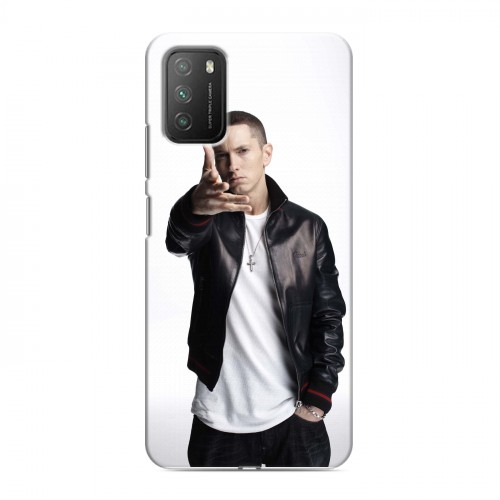 Дизайнерский пластиковый чехол для Xiaomi Poco M3 Eminem