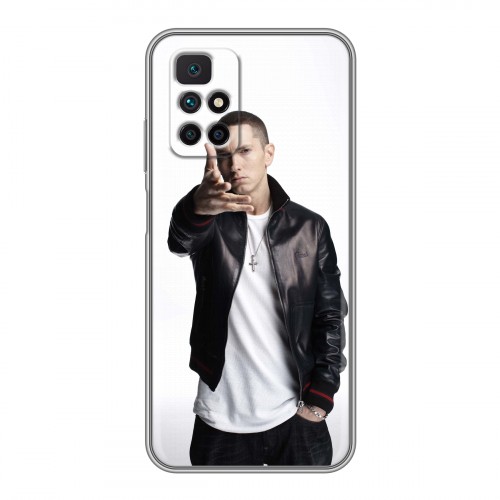 Дизайнерский пластиковый чехол для Xiaomi Redmi 10 Eminem