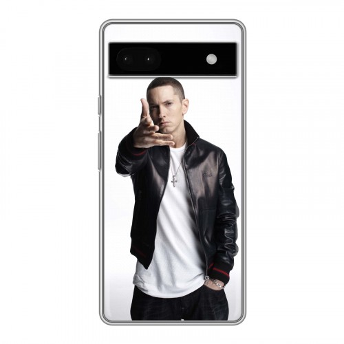 Дизайнерский силиконовый чехол для Google Pixel 6a Eminem