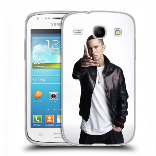Дизайнерский силиконовый чехол для Samsung Galaxy Core Eminem