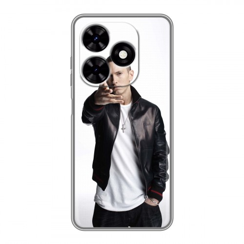 Дизайнерский силиконовый чехол для Tecno Spark Go 2024 Eminem