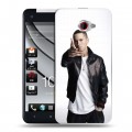 Дизайнерский пластиковый чехол для HTC Butterfly S Eminem