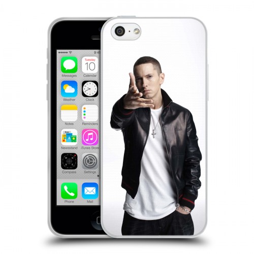 Дизайнерский пластиковый чехол для Iphone 5c Eminem