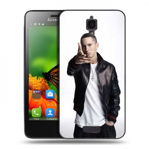 Дизайнерский пластиковый чехол для Lenovo S660 Eminem