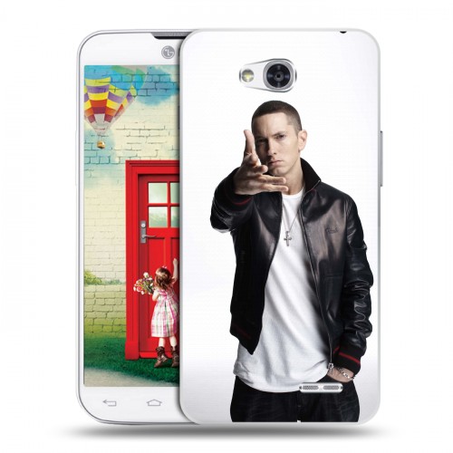 Дизайнерский пластиковый чехол для LG L80 Eminem