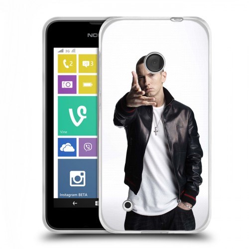 Дизайнерский пластиковый чехол для Nokia Lumia 530 Eminem