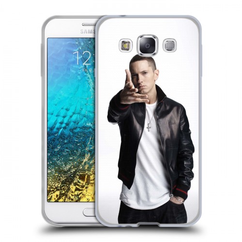 Дизайнерский пластиковый чехол для Samsung Galaxy E5 Eminem