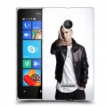 Дизайнерский пластиковый чехол для Microsoft Lumia 435 Eminem