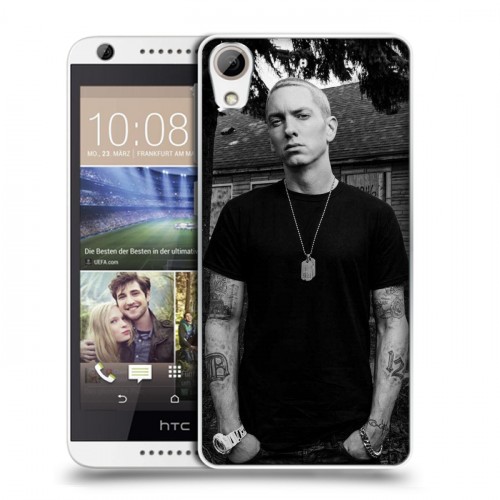 Дизайнерский силиконовый чехол для HTC Desire 626 Eminem