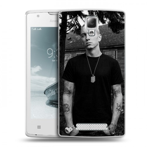 Дизайнерский пластиковый чехол для Lenovo A1000 Eminem