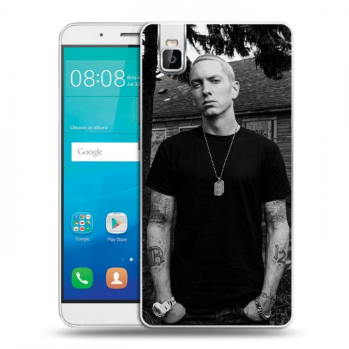 Дизайнерский пластиковый чехол для Huawei ShotX Eminem