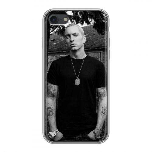 Дизайнерский силиконовый чехол для Iphone 7 Eminem